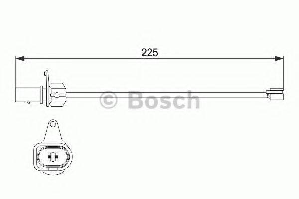 AUDI 420 615 437 Сигналізатор, знос гальмівних колодок