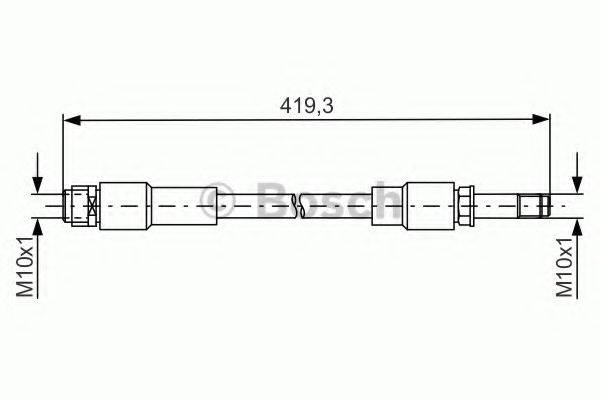 LPR 6T48597 Гальмівний шланг