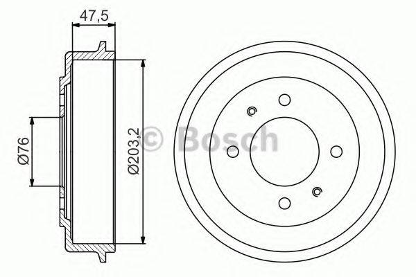 LUCAS ELECTRICAL DB4225 Гальмівний барабан