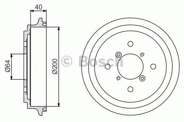 LUCAS ELECTRICAL DB4270 Гальмівний барабан