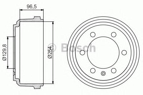 LUCAS ELECTRICAL DB4071 Гальмівний барабан