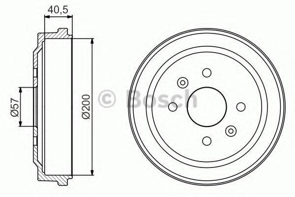 LUCAS ELECTRICAL DB 4442 Гальмівний барабан