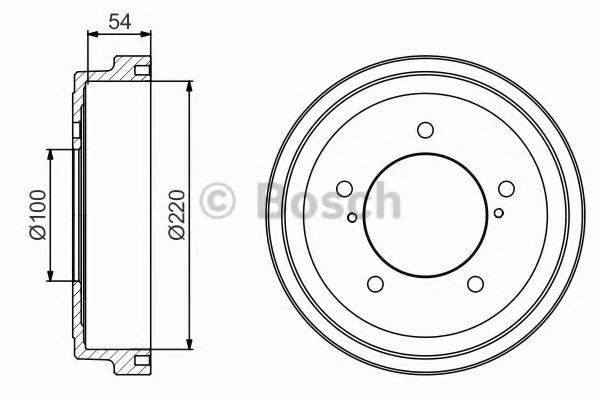 LUCAS ELECTRICAL DB 4421 Гальмівний барабан