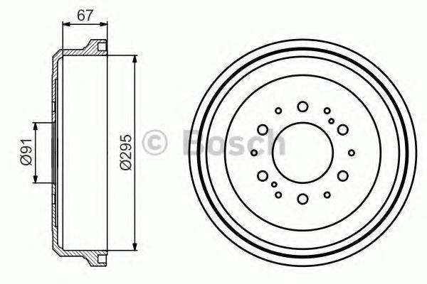 LUCAS ELECTRICAL DB 4389 Гальмівний барабан