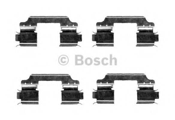 OJD (QUICK BRAKE) 109-1654 Комплектуючі, колодки дискового гальма