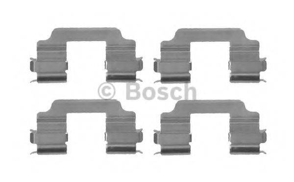 OJD (QUICK BRAKE) 109-1709 Комплектуючі, колодки дискового гальма