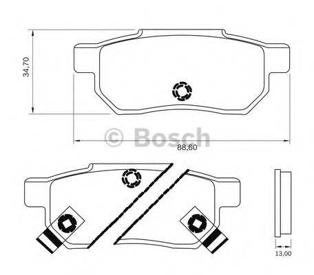 BOSCH 0 986 BB0 211