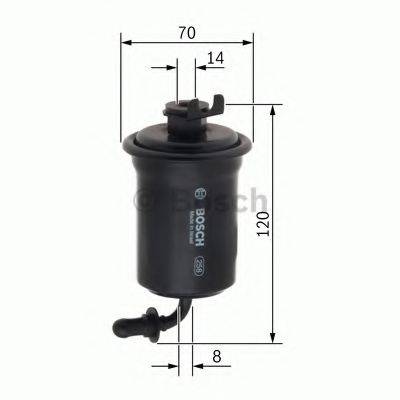 WIX FILTERS 33526 Паливний фільтр