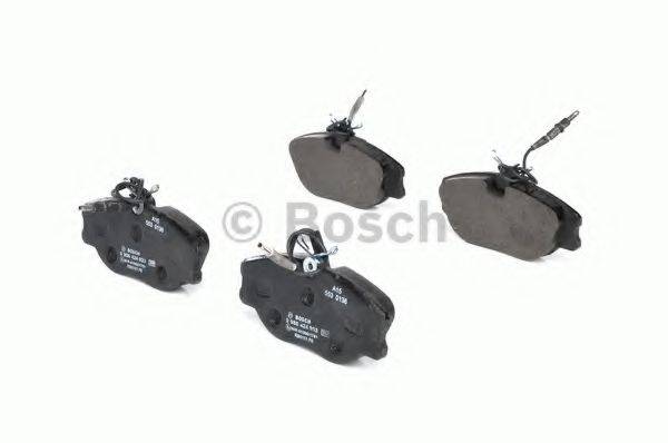 BOSCH 21802 Комплект гальмівних колодок, дискове гальмо