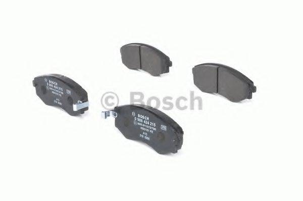 DAEWOO 4813005010 Комплект гальмівних колодок, дискове гальмо