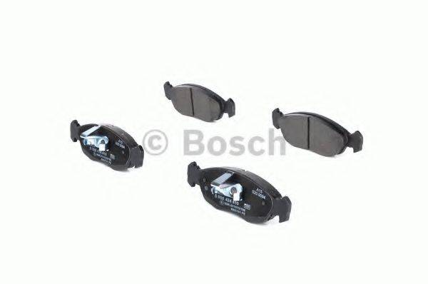 BOSCH 21 827 Комплект гальмівних колодок, дискове гальмо