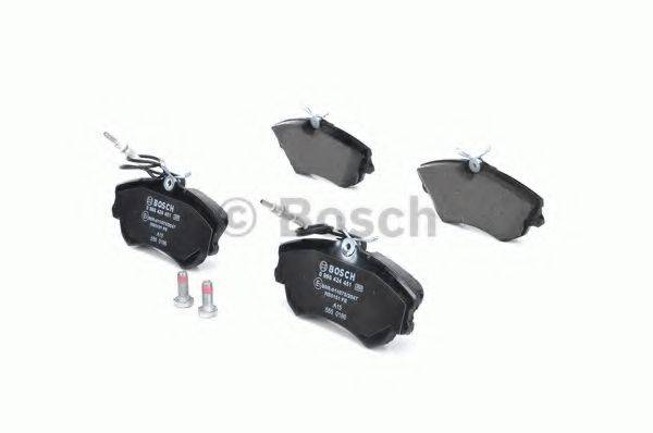 BOSCH 20905 Комплект гальмівних колодок, дискове гальмо