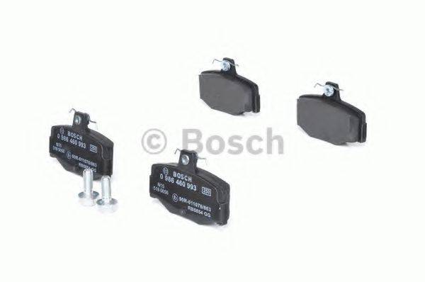 BOSCH 21 545 Комплект гальмівних колодок, дискове гальмо