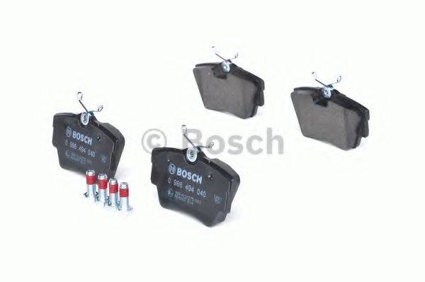 BOSCH 23980 Комплект гальмівних колодок, дискове гальмо