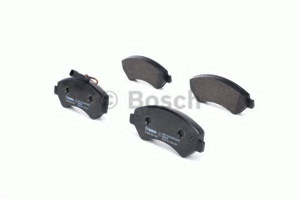 BOSCH 24466 Комплект гальмівних колодок, дискове гальмо