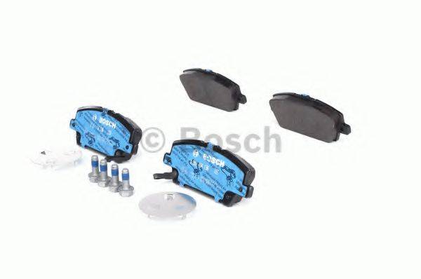 BOSCH 24087 Комплект гальмівних колодок, дискове гальмо