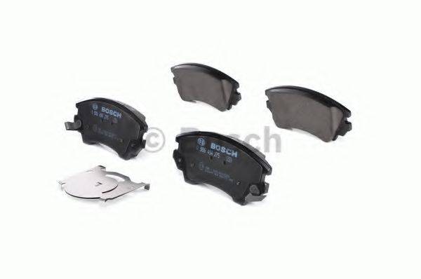 BOSCH 24412 Комплект гальмівних колодок, дискове гальмо