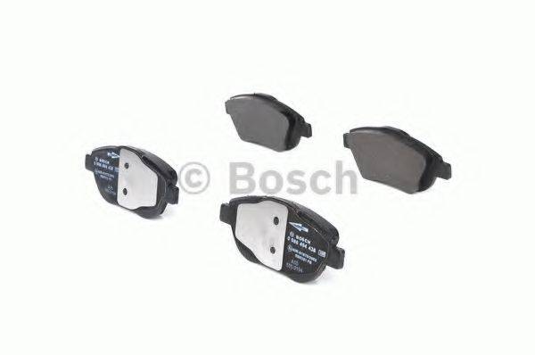 BOSCH 24883 Комплект гальмівних колодок, дискове гальмо