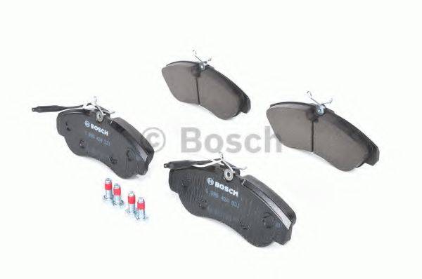 BOSCH 21 800 Комплект гальмівних колодок, дискове гальмо