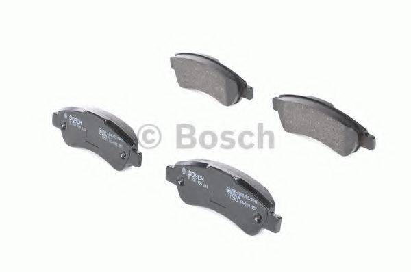 BOSCH 24465 Комплект гальмівних колодок, дискове гальмо