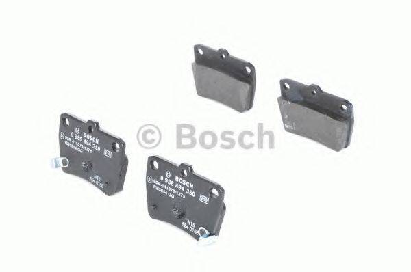 BOSCH 23656 Комплект гальмівних колодок, дискове гальмо