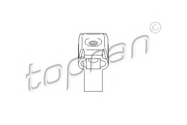 VW 3A0 121 367 Підвіска, радіатор