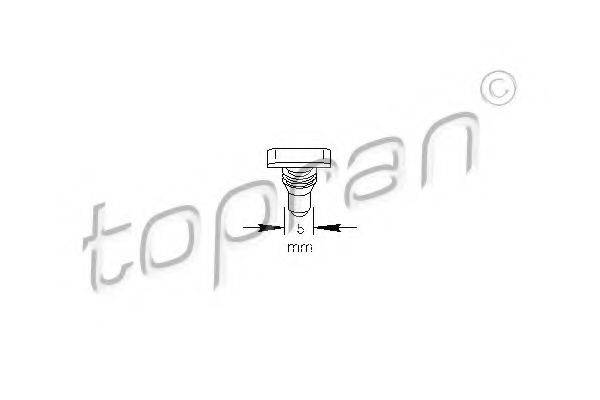 TOPRAN 109025 Пружинний затискач