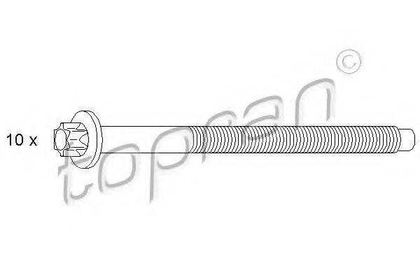 FORD 3M5Q6065AB Комплект болтів головки цилідра