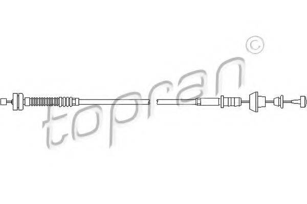 CAUTEX 088014 Тросик газу