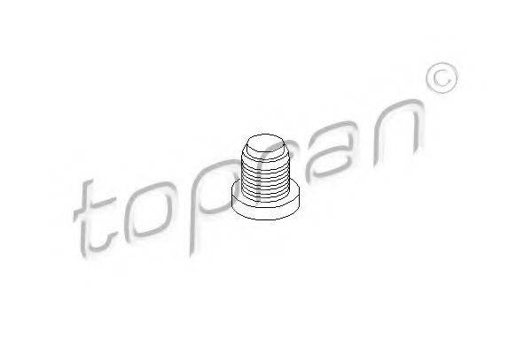 OPEL 93192517 Різьбова пробка, масляний піддон