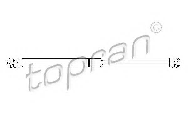DELPHI GS10512 Газова пружина, кришка багажника