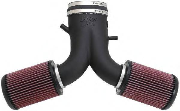 K&N FILTERS 571536 Система спортивного повітряного фільтра