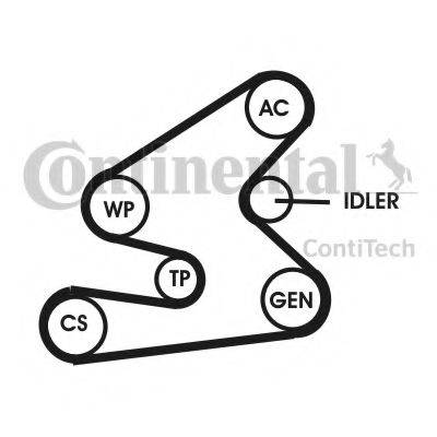 CONTITECH 6PK1623D1