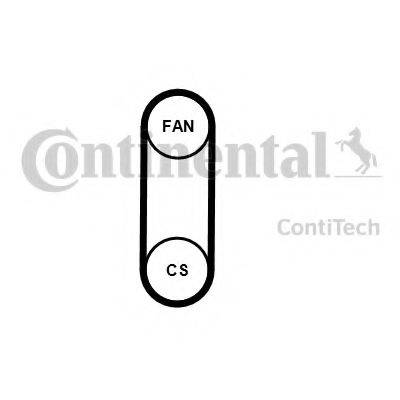 CONTITECH 4PK711 ELAST T1