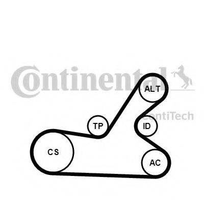 CONTITECH 6PK1145K3