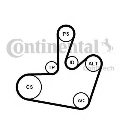 CONTITECH 6PK1548K1
