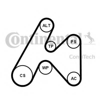 CONTITECH 6PK1660K3