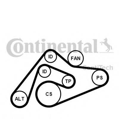 CONTITECH 6PK2404K1