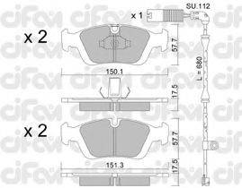 CIFAM 822-312-0K