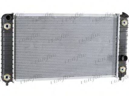 NISSENS 60936 Радіатор, охолодження двигуна