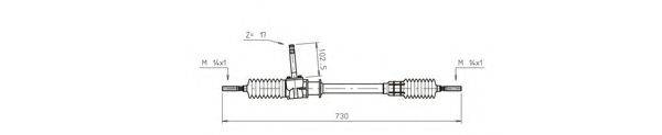 FIAT 4441924 Рульовий механізм