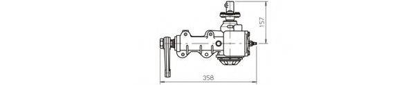 OPEL 900596 Рульовий механізм