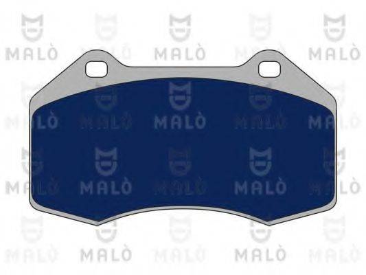 MALO 1050678 Комплект гальмівних колодок, дискове гальмо