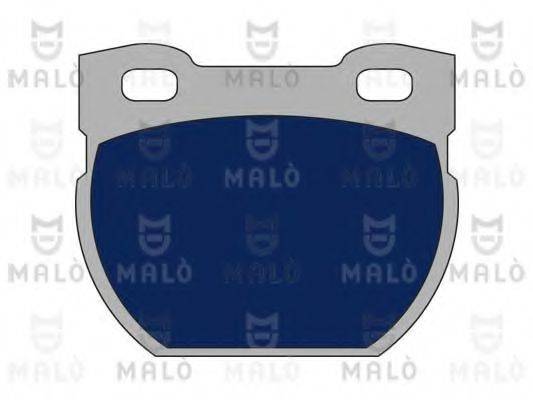 MALO 1050686 Комплект гальмівних колодок, дискове гальмо