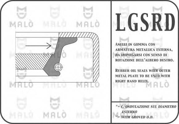 FSO 40000260 Кільце ущільнювача, ступінчаста коробка передач