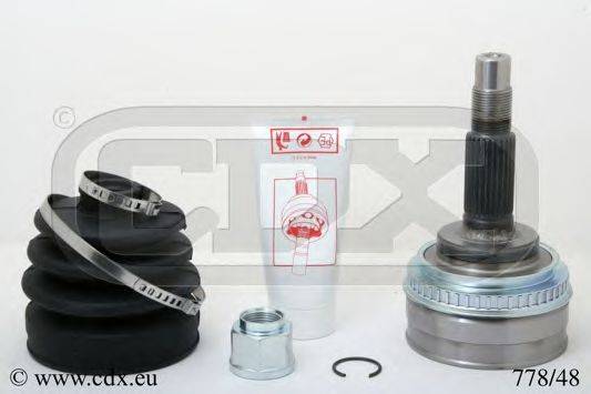 TOYOTA 4347009250 Шарнірний комплект, приводний вал