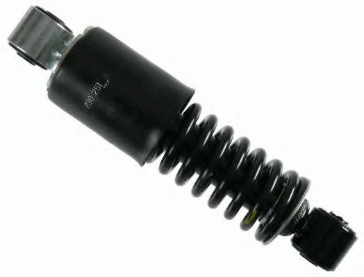 SACHS 290251 Гаситель, кріплення кабіни