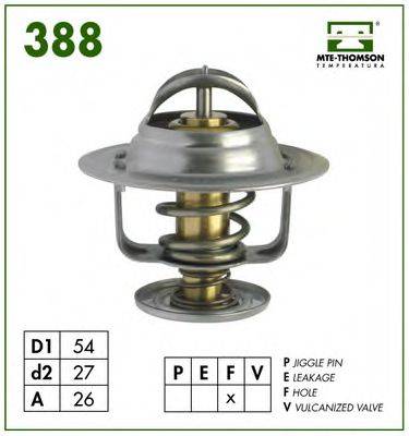 MTE-THOMSON 38882 Термостат, охолоджуюча рідина