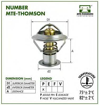 MTE-THOMSON 41683 Термостат, охолоджуюча рідина