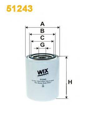 WIX FILTERS 51243 Масляний фільтр